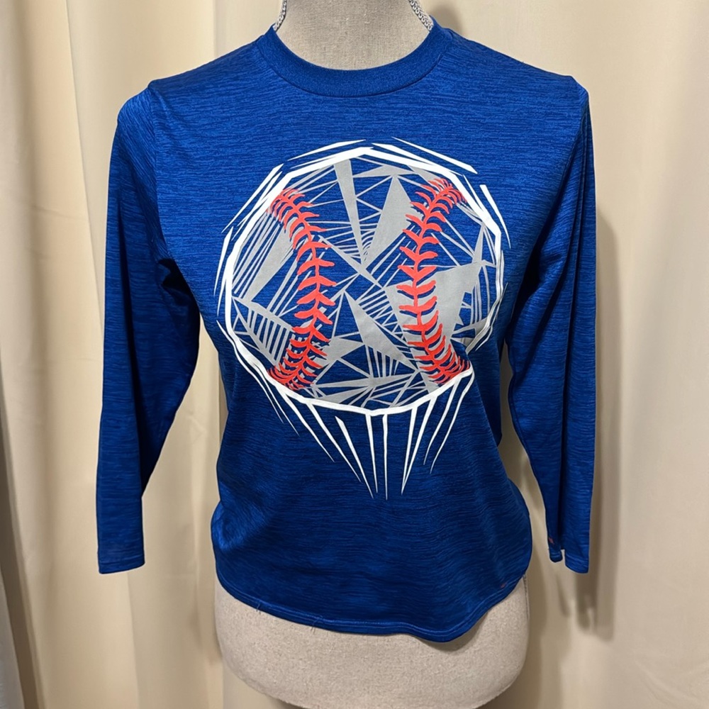 Boys tech gear, baseball shirt